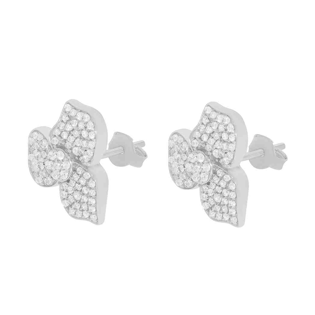 Floral Design With Stud Earrings ER21643A